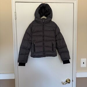 Spyder Kids Black Puffer Jacket